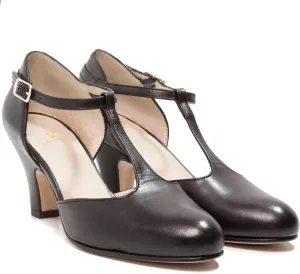 MOOMMO Women Elegant Kitten Heel Mary Jane Pumps Shoes Ankle T-Strap Round Closed Toe Cut-Out Dress Sandals Shoe Chunky Block Heels D-Orsay Suede Work Pump Fall fashion Office Wedding Spring 4-13 M US