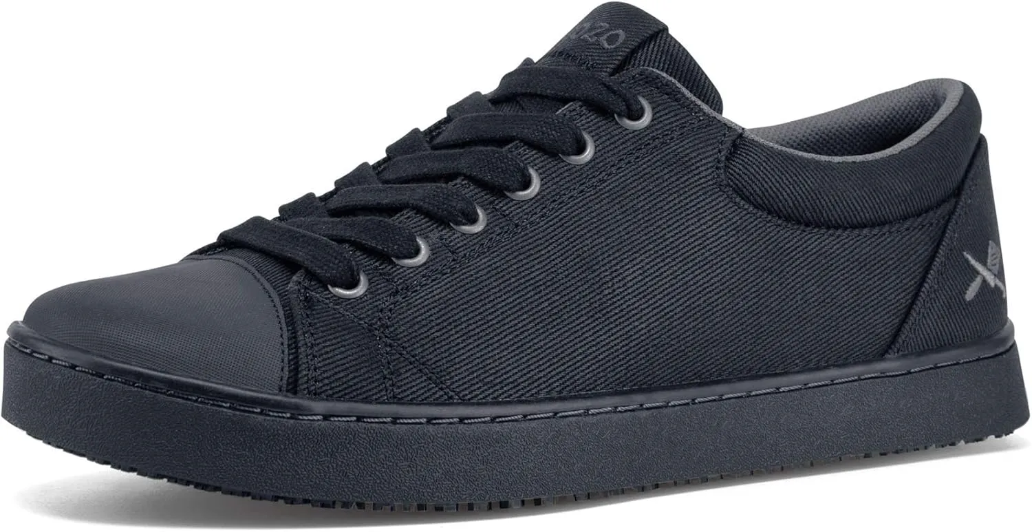 MOZO Mens Slip Resistant Canvas Grind Work Sneakers