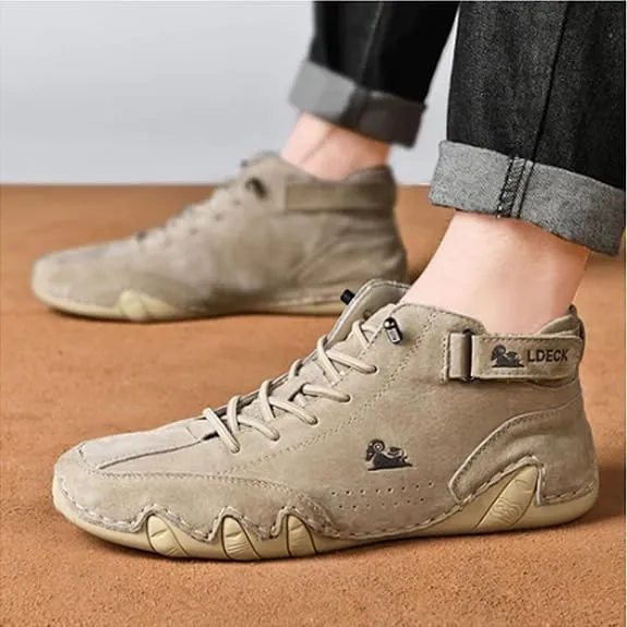 Nevova Shoes for Men Women, Nevoldeck - Waterproof Winter Orthopedic Shoes, Comfy Orthopedic Arch Support Daily Walking Shoes Casual Hiking Ankle Boots