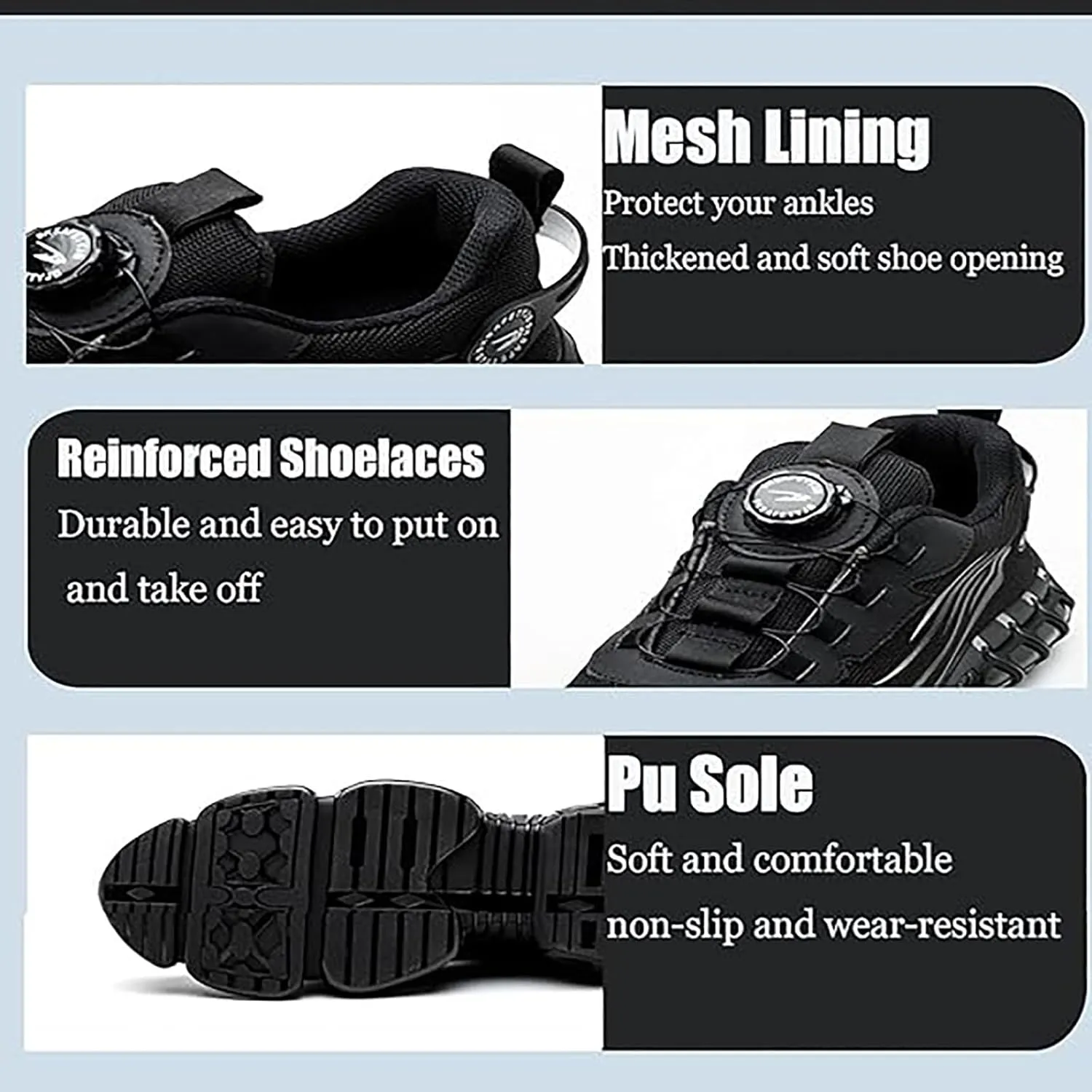 Noozier Safety Shoes, Noozier Safety Shoes Mens Steel Toe, Velva Secured Shoe, Comfortable Puncture Proof Sneakes Boots Air Cushion