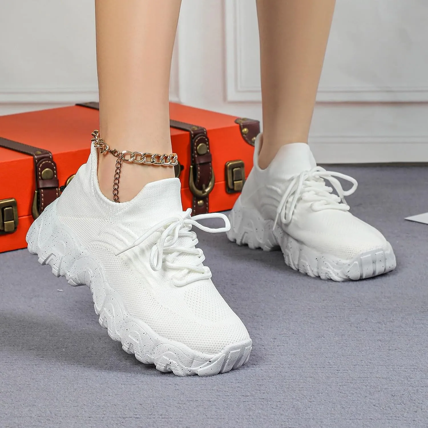 Ortho Pro Shoes for Women, Nurse Babe Shoes,Ortho Pro Women's Classic Shoes, Women's Mesh Orthopedic Sneakers