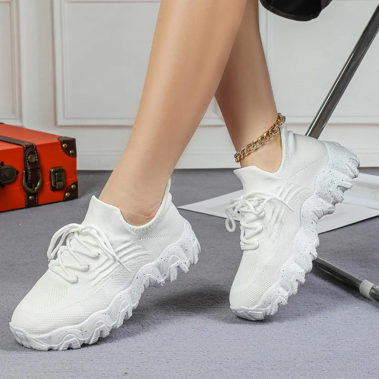Ortho Pro Shoes for Women, Nurse Babe Shoes,Ortho Pro Women's Classic Shoes, Women's Mesh Orthopedic Sneakers