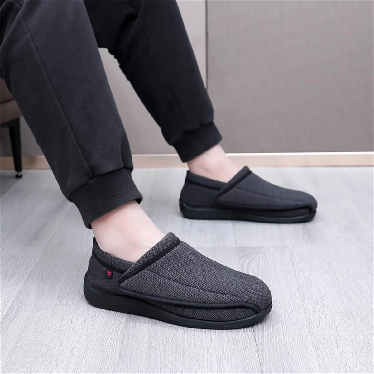 Orthopedic Shoes for Men Women, Slip on Diabetics Sneakers Swollen Feet Support Lightweight Comfort Breathable Elderly Footwear