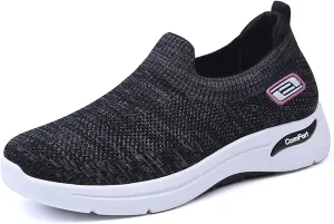 Orthopedic Sneakers for Women Lightweight Breathable Non Slip Walking Shoes with Arch Support Summer Comfortable Platform Chunky Cushioned Sport Sneaker