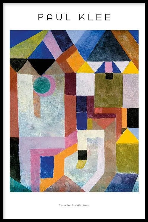 Paul Klee - Colorful Architecture