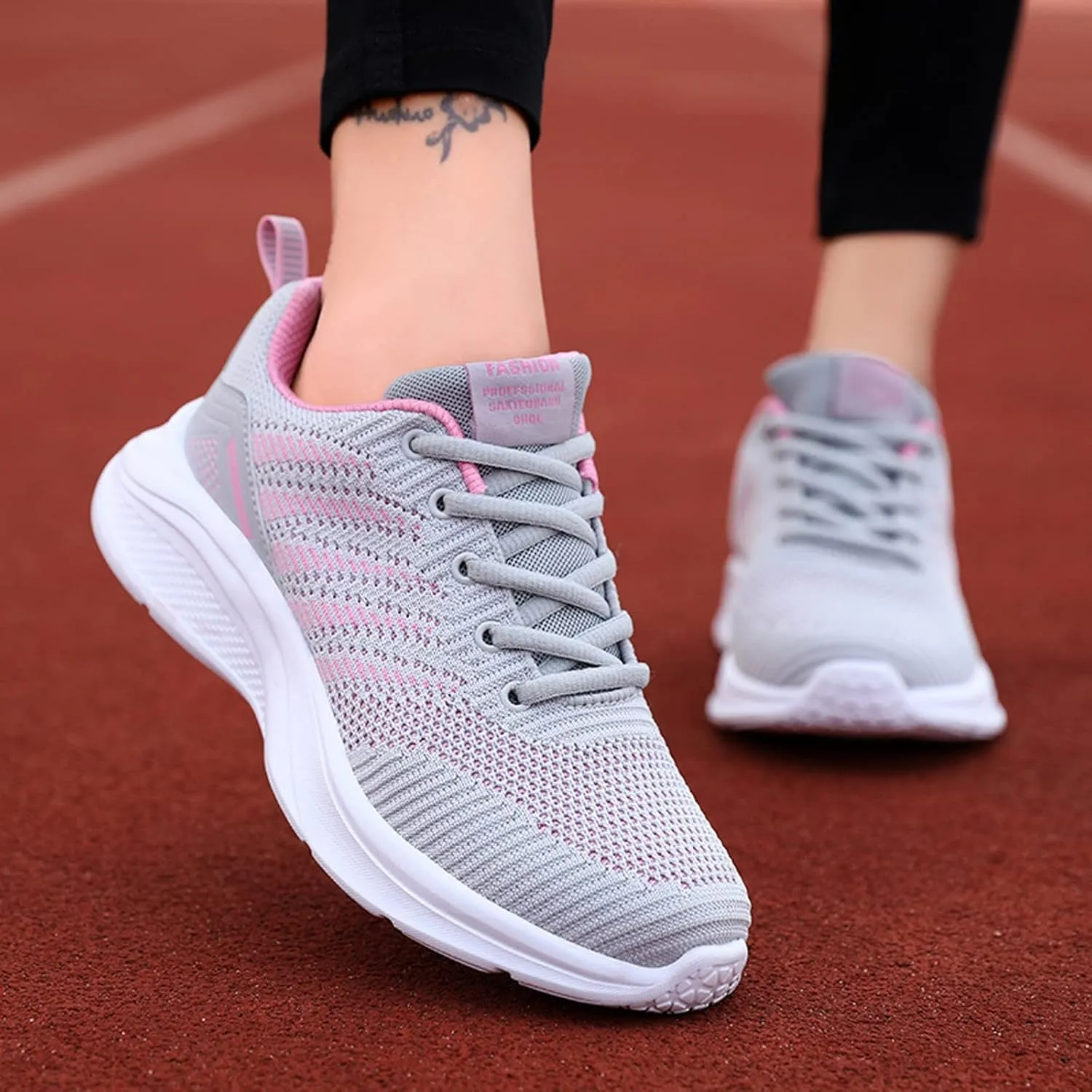 Plantar Fasciitis Shoes for Women Non Slip Comfortable Breathable Workout Gym Sports Shoes Comfort Nurse Shoe