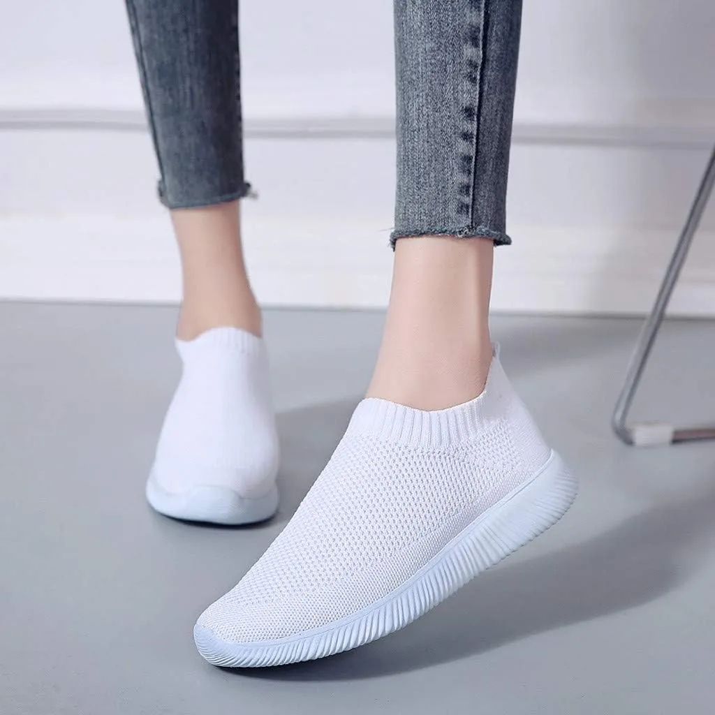 Plantar Fasciitis Walking Shoes Women Slip Ons Tenis Antideslizante para Mujer De Trabajo Shoes for Women Sneakers Slip On Sneakers for Women Fashion Platform White Comfy Black Shoes for Women Dressy