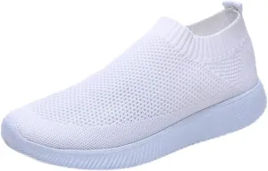 Plantar Fasciitis Walking Shoes Women Slip Ons Tenis Antideslizante para Mujer De Trabajo Shoes for Women Sneakers Slip On Sneakers for Women Fashion Platform White Comfy Black Shoes for Women Dressy