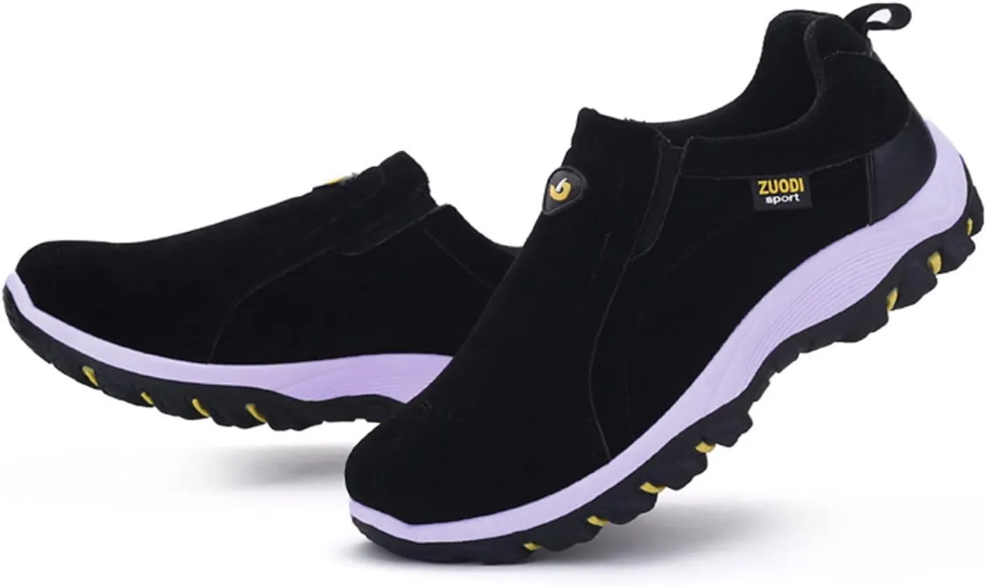 Platform Sneakers for Women Wide Width Zapatos para Mujeres Slip On Tennis Shoes for Women Business Casual Sneakers Women Arch Support Non Slip Shoes for Women