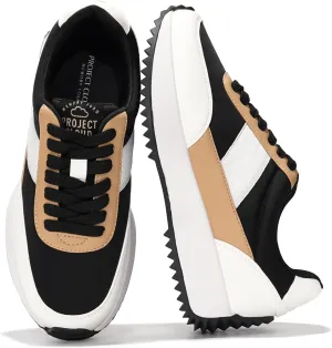 Project Cloud Womens Sneakers - Memory Foam Insole and Lightweight Spring Shoes - Non-Slip Lace Up Trendy Shoes - Fashion Sneakers for Women 2025