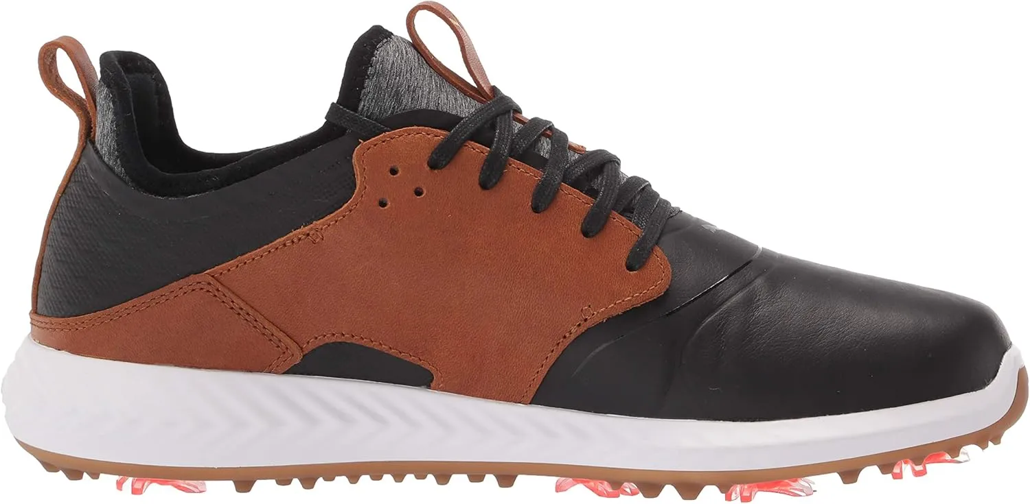PUMA Men's Ignite Pwradapt Caged Crafted Golf Shoe