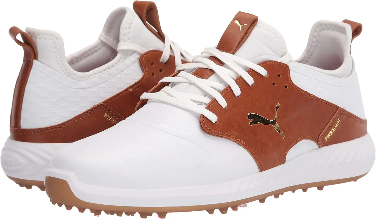 PUMA Men's Ignite Pwradapt Caged Crafted Golf Shoe