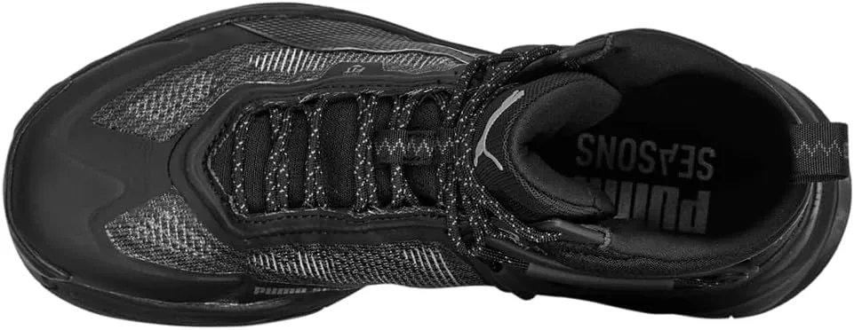 Puma Womens Explore Nitro Mid GTX Hiking Hiking Sneakers Shoes - Black