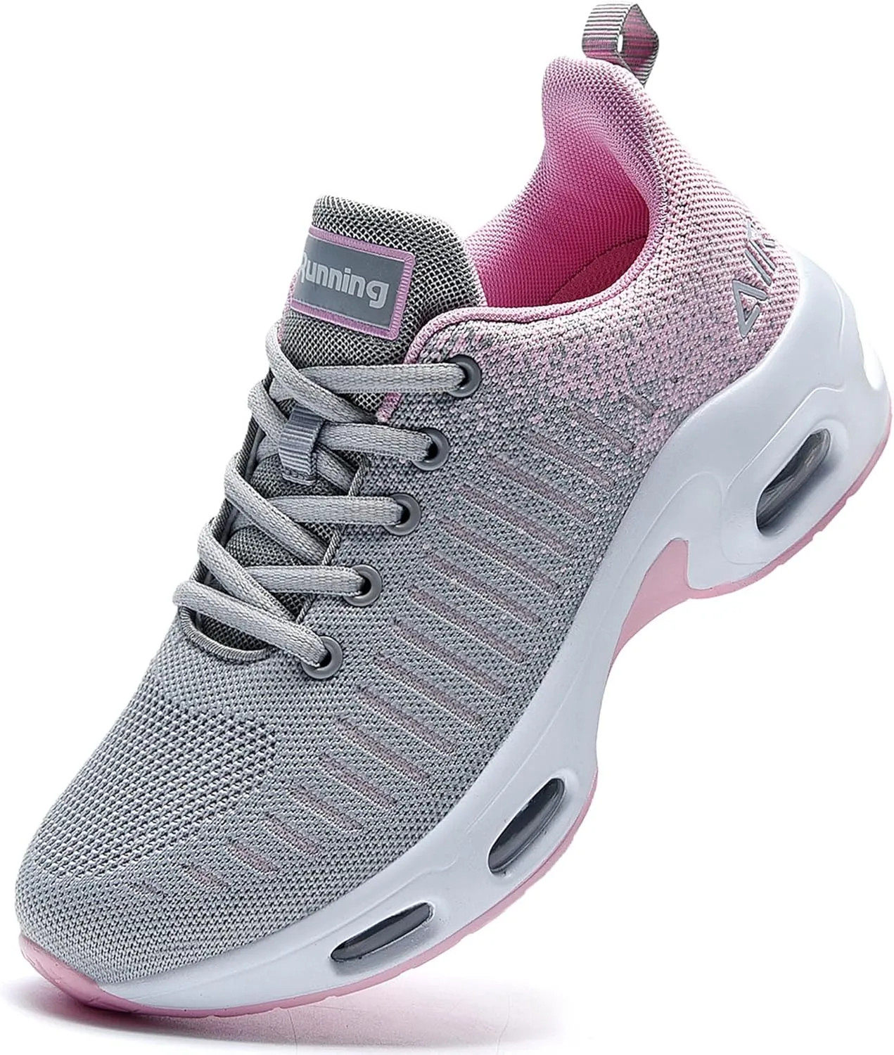 QAUPPE Womens Fashion Lightweight Air Sports Walking Sneakers Breathable Gym Jogging Running Tennis Shoes US 5.5-11 B(M)