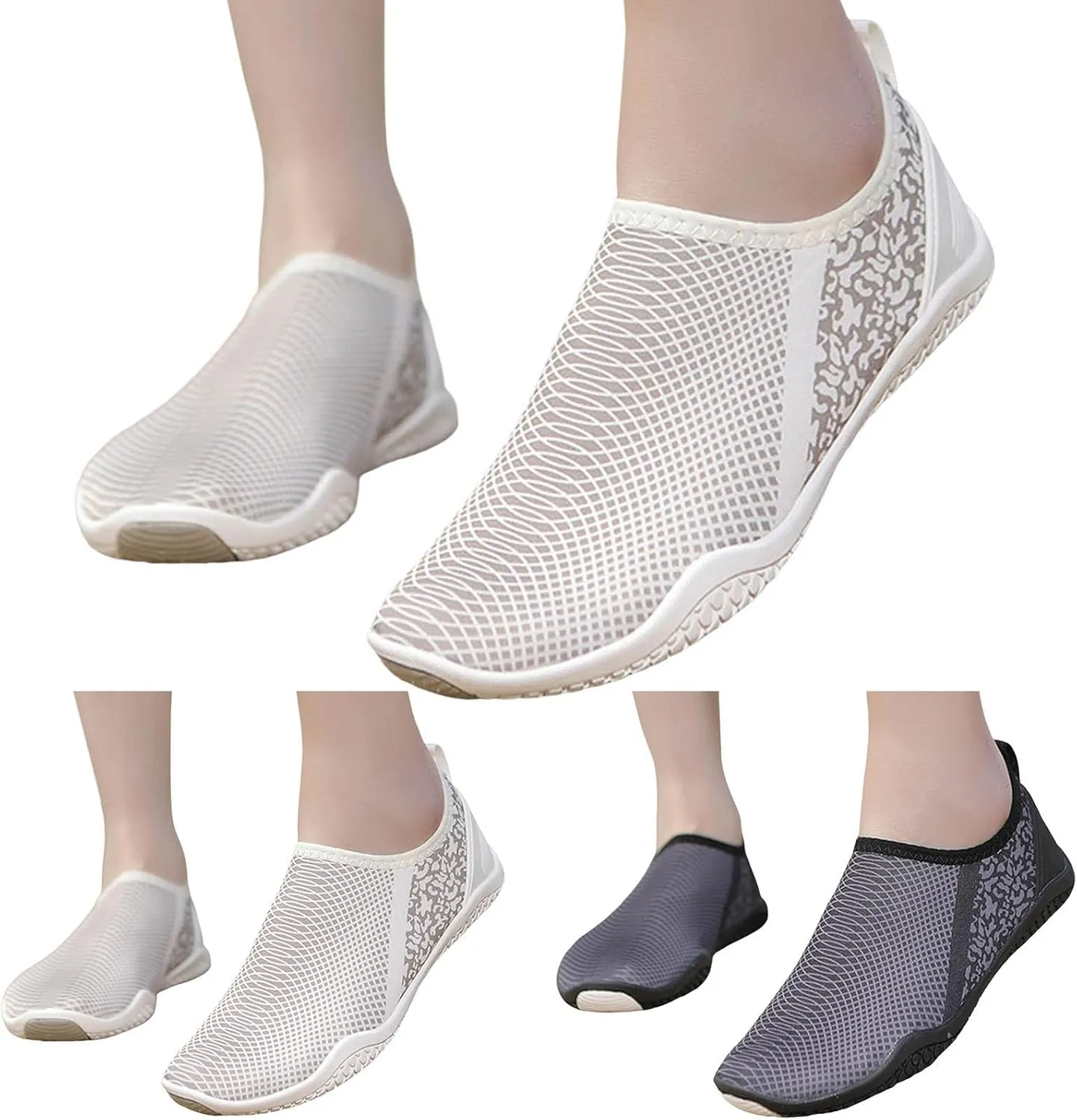 Quick Dry Beach Shoes Water Shoes for Women Men Barefoot Aqua Swim Pool Surf Yoga Hiking Lightweight Non Slip Outdoor Sports