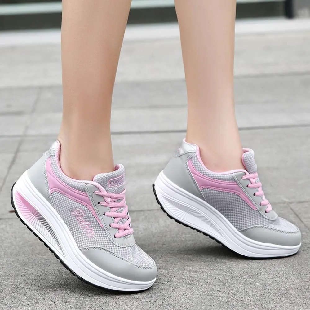 Running Shoes for Women Wide Width Black Slip On Sneakers Women Size 10 Women's Athletic Walking Shoes Trendy Platform Sneakers for Women 2023 Zapatos para Juanetes De Mujer
