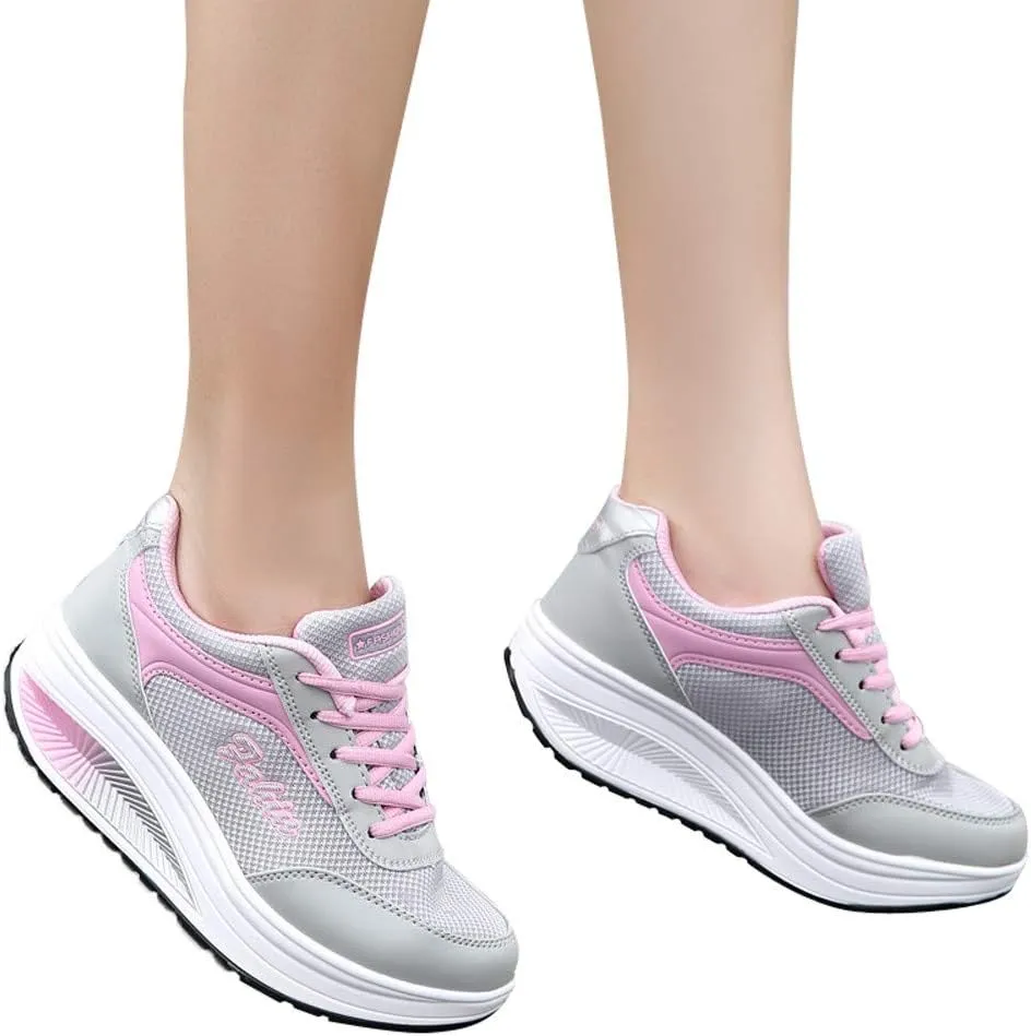 Running Shoes for Women Wide Width Black Slip On Sneakers Women Size 10 Women's Athletic Walking Shoes Trendy Platform Sneakers for Women 2023 Zapatos para Juanetes De Mujer