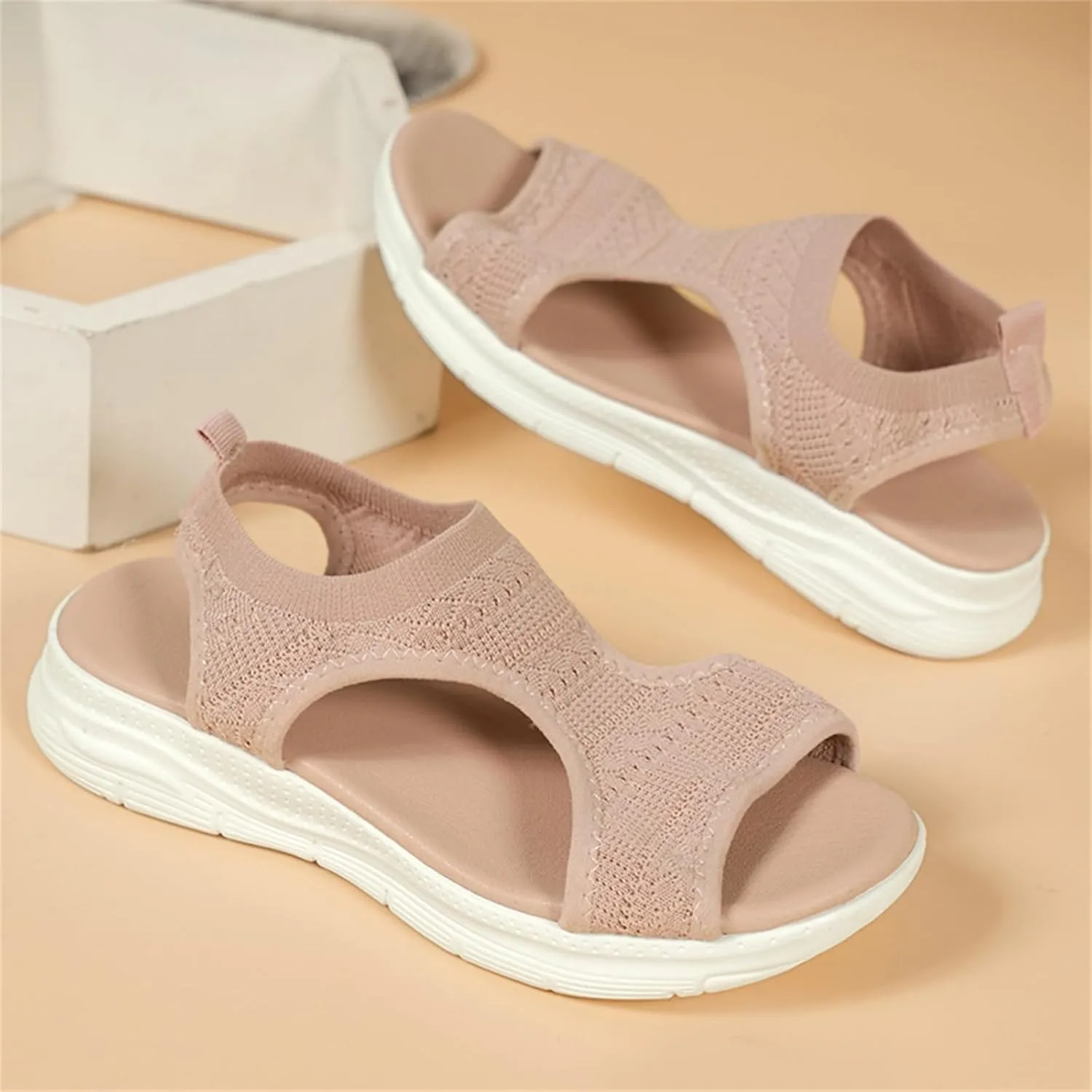 Sandals Women Comfortable Cute Orthotic Flips Flops Sandals Arch Support for Flat feet Orthopedic Walking Beach Shoes