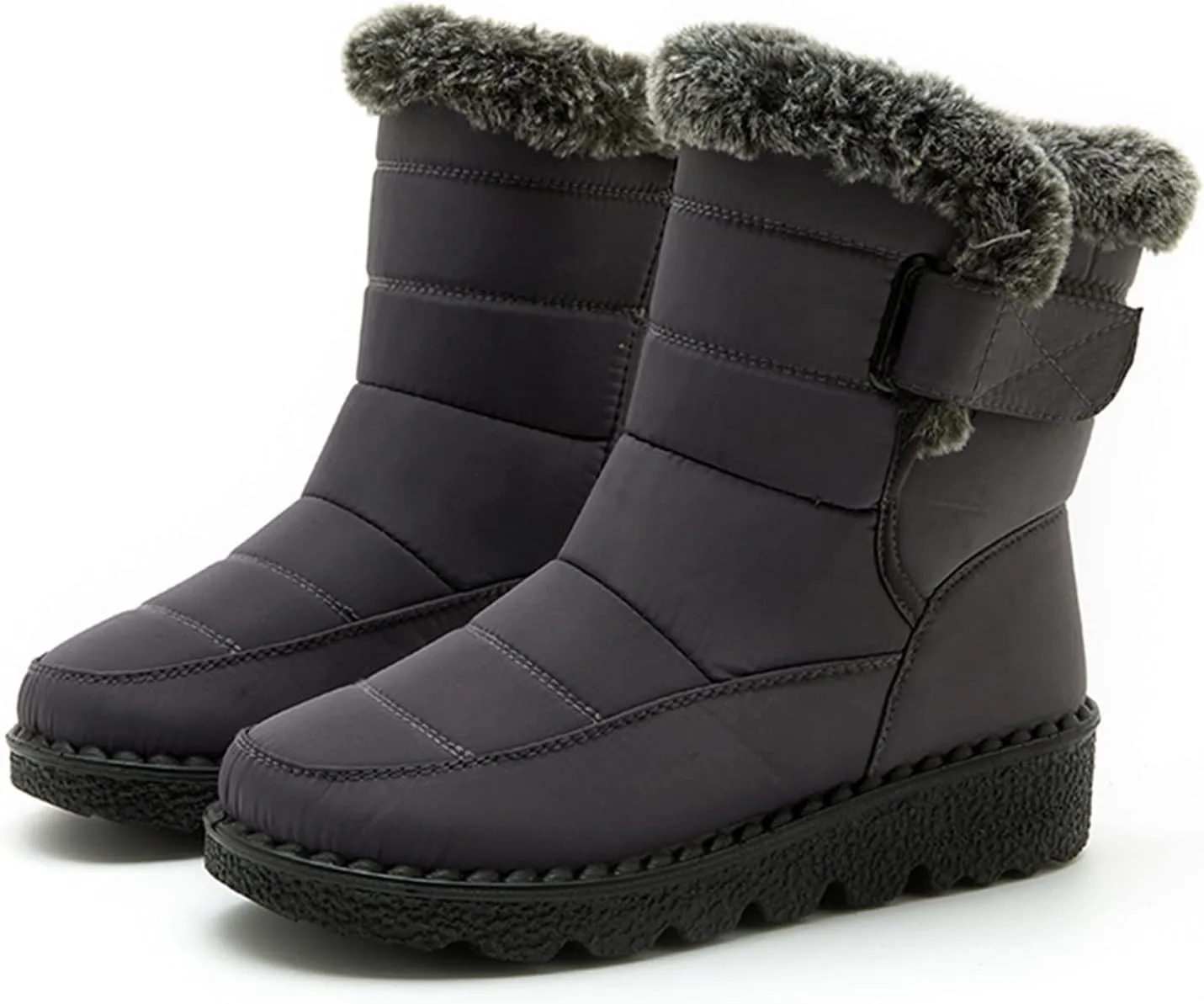 SBGMoSJ Snowboarding Boots Womens Womens Winter Boots Waterproof Tall Womens Winter Boots 8.5 Wide Outdoor Boots Women Warm Botas Contra El Agua Para Mujer