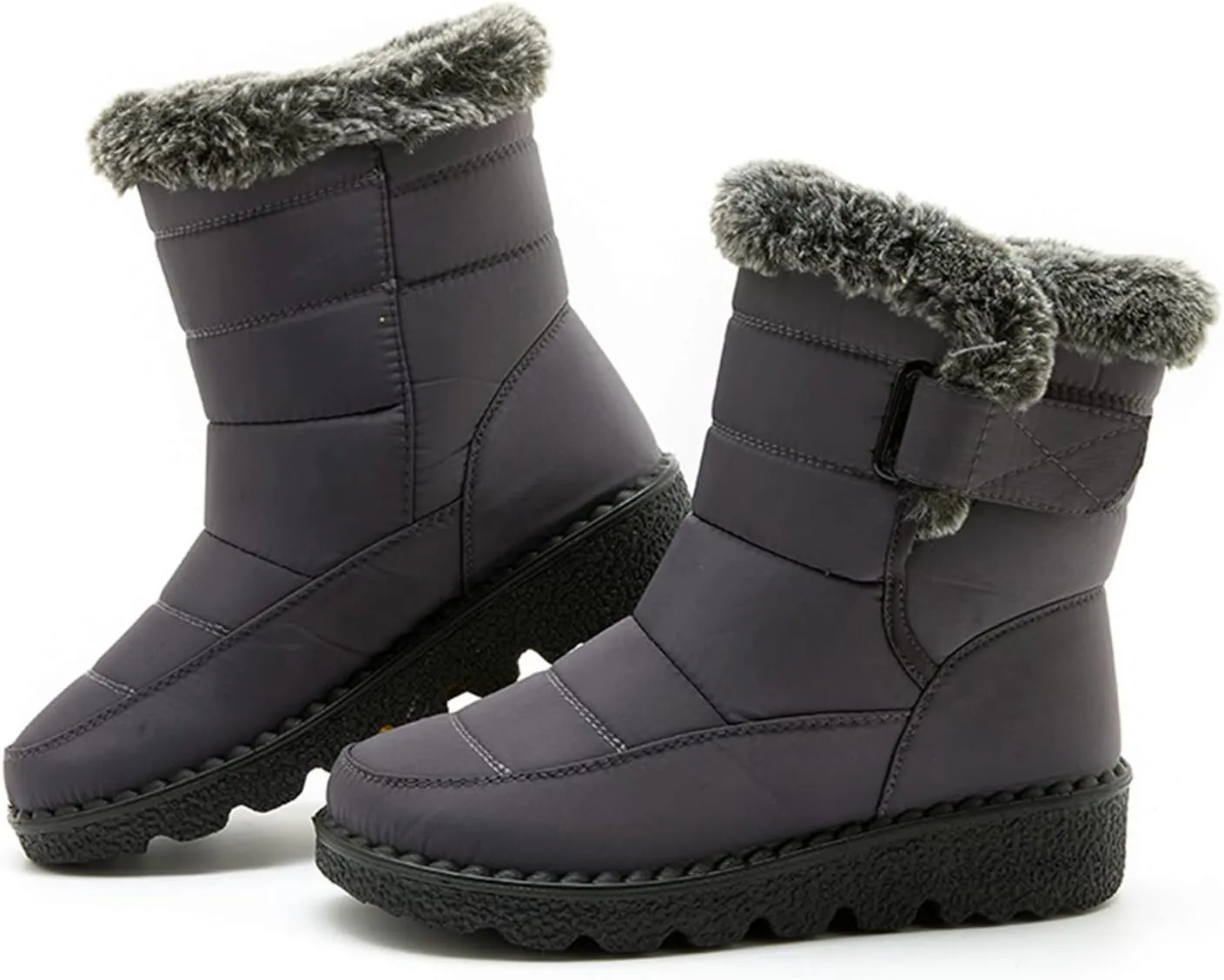 SBGMoSJ Snowboarding Boots Womens Womens Winter Boots Waterproof Tall Womens Winter Boots 8.5 Wide Outdoor Boots Women Warm Botas Contra El Agua Para Mujer
