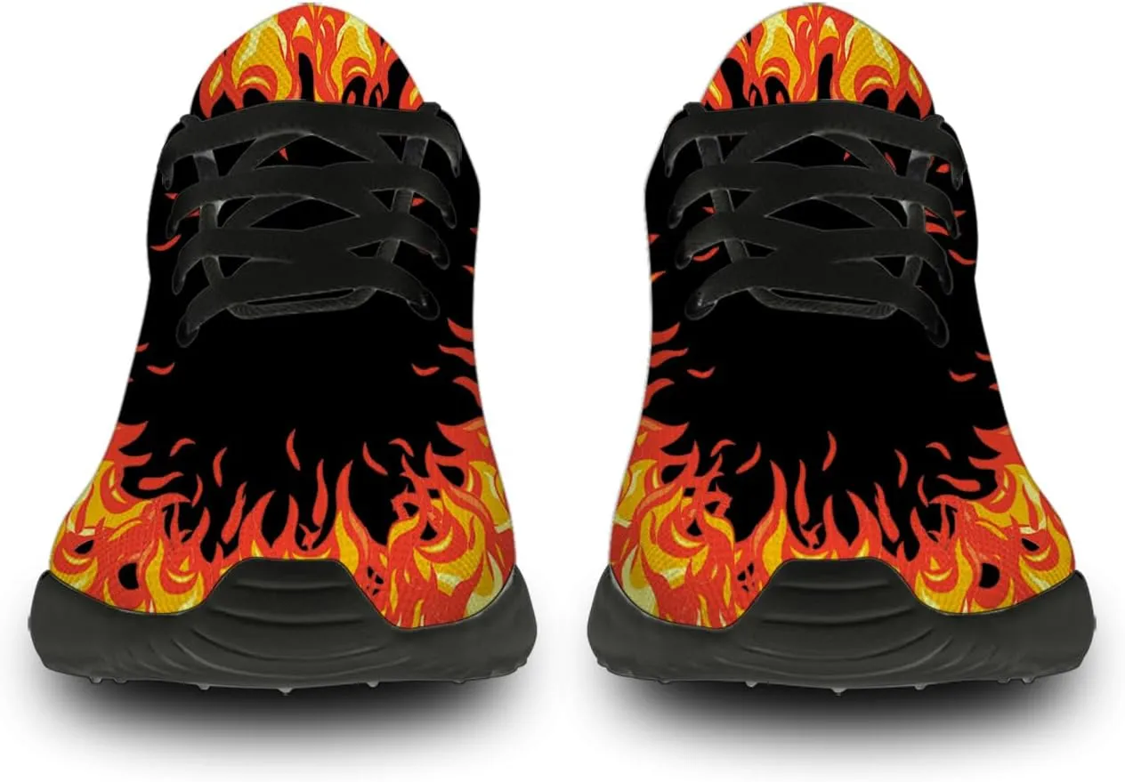 Skull Shoes for Men Women Lightweight Comfort Running Tennis Walking Sneakers Gifts for Him Her