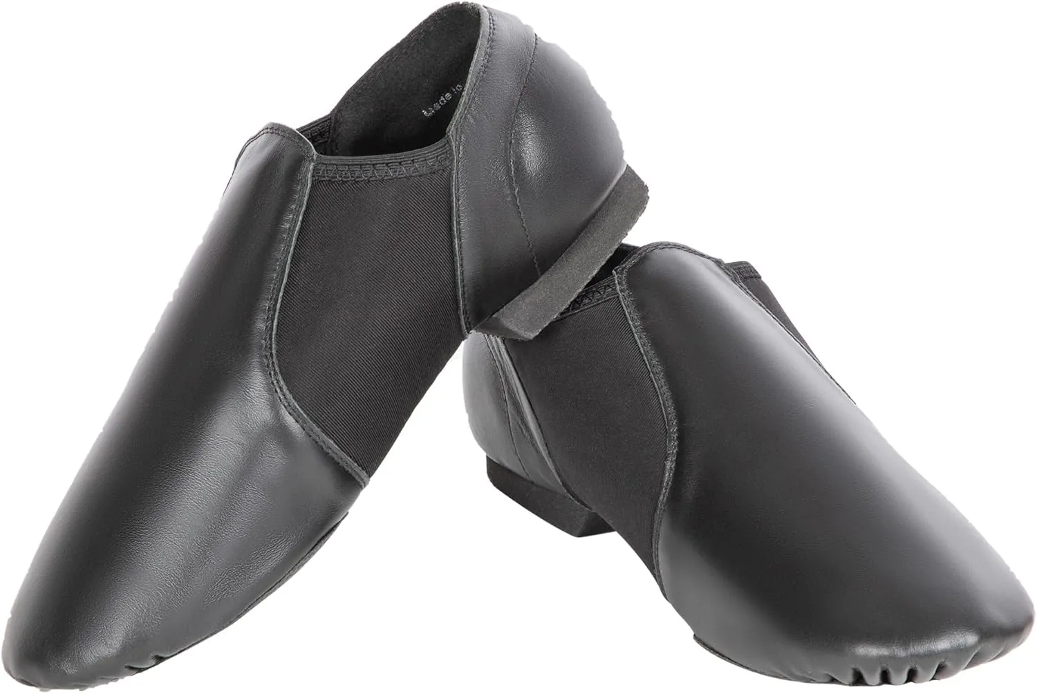 Slip-on Jazz Shoes Leather Sole Dance for Men Womens