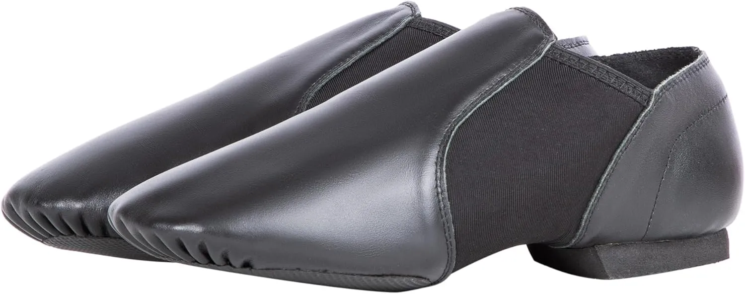 Slip-on Jazz Shoes Leather Sole Dance for Men Womens