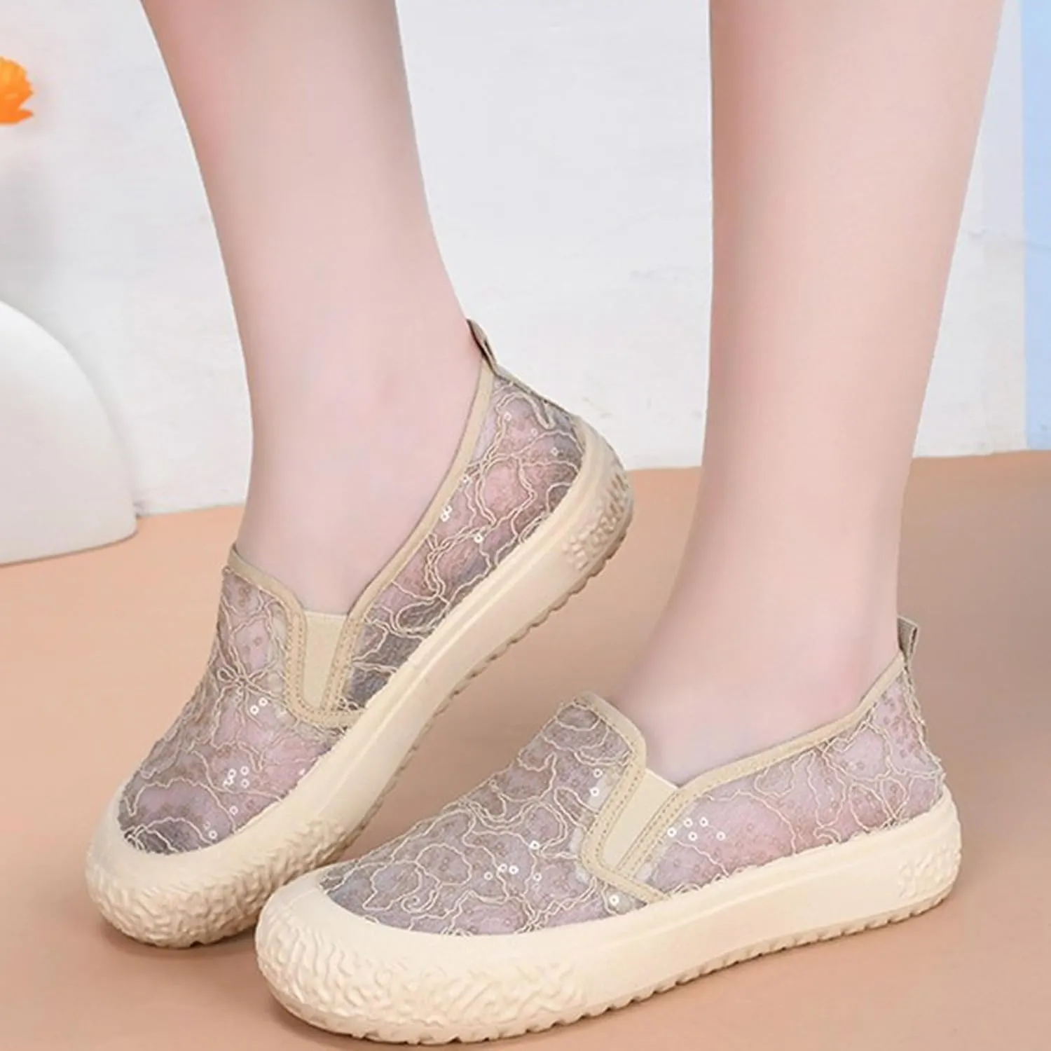 Slip On Shoes Women Work Shoes Beach Sandals Lace Up Sneaker Boys Dress Casual Shoes