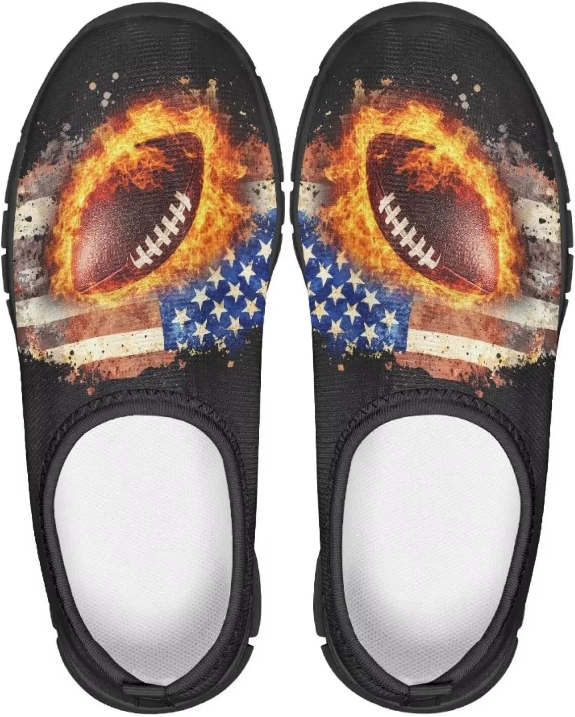 Slip On Sneakers Boys Sport Themed Kids Athletic Tennis Shoes
