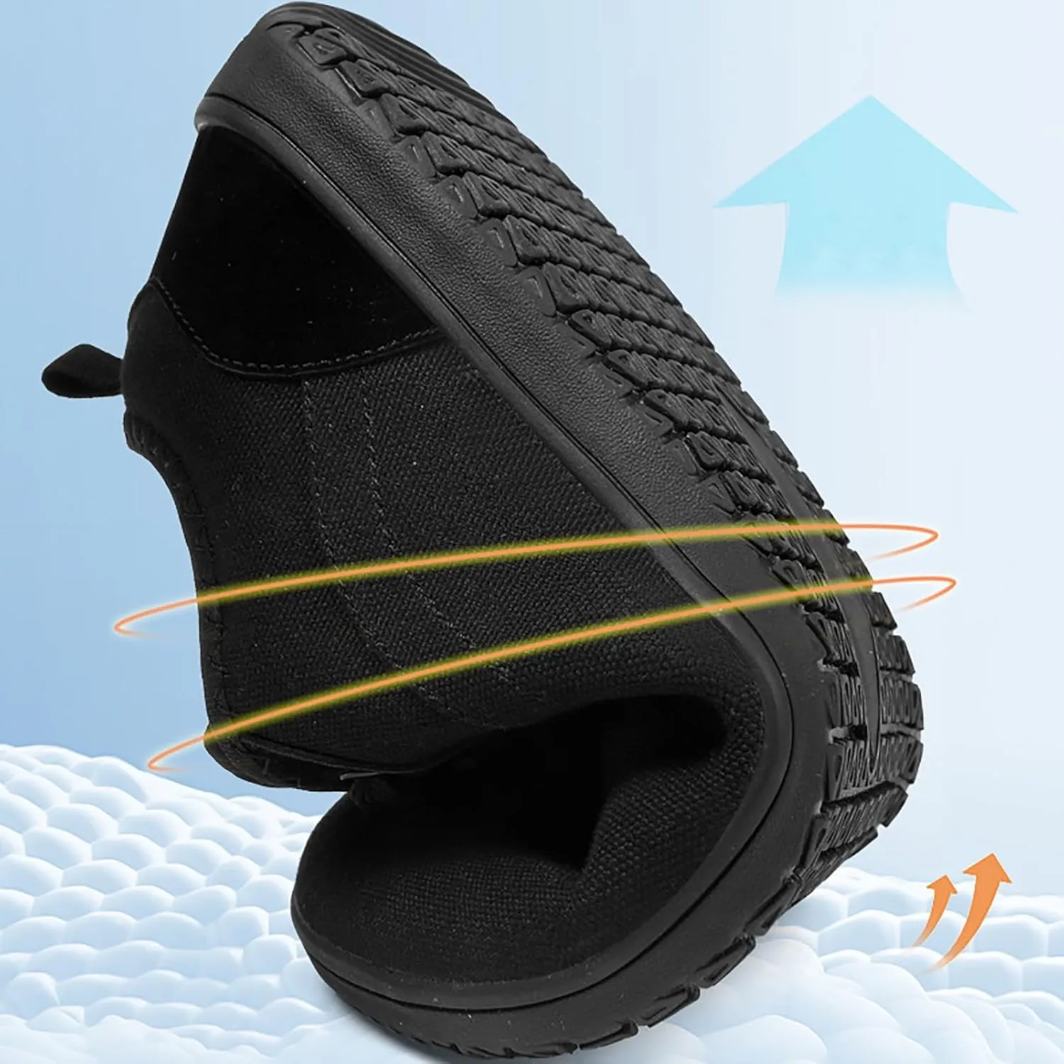 Slip On Sneakers Women Wide Width Size 9 Ladies Slip On Sneakers Non Slip Sneakers for Women Women's X Wide Width Slip On Sneakers Office Sneakers for Women Wide