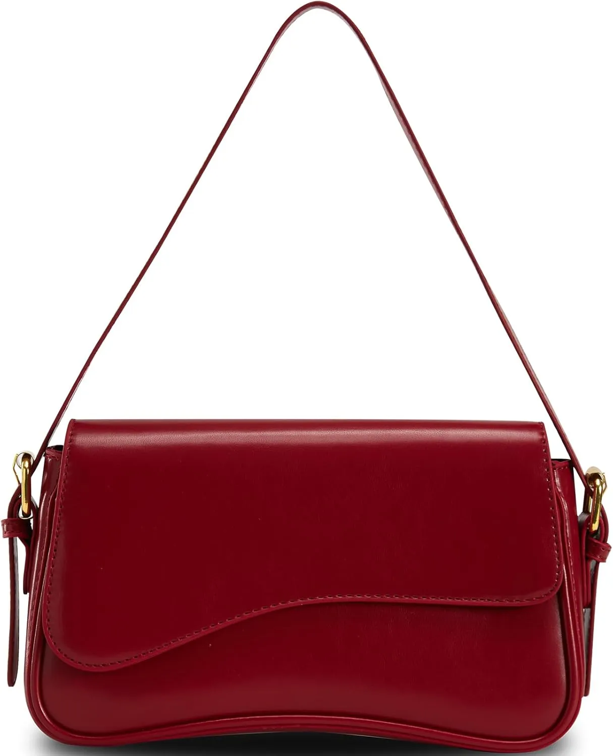 Small Shoulder Bags for Women,Crossbody Purses,Retro Vegan Leather Tote Handbag, Clutch Hobo Purse with Zipper
