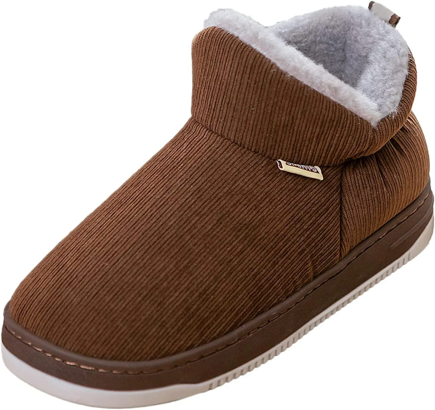 Snow Boots Men Warm Lined Footwear Waterproof Outdoor Comfort Winter Boots Slip on Ankle Booties Non-slip Climbing Shoes Hiking Boots