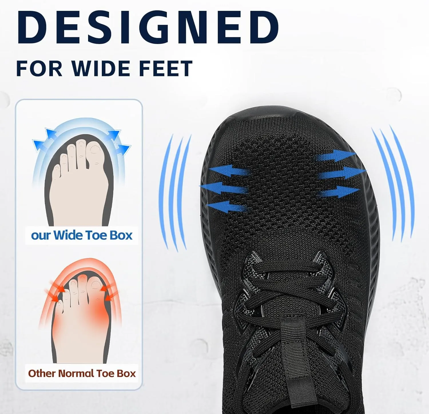 Steel Toe Shoes for Men Slip On Work Sneakers Lightweight Comfort Cushioning Walking Tennis Safety Shoes Puncture Proof