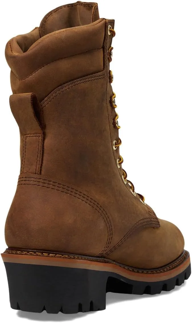 Thorogood Men's Logger Series 9 Round Toe, 400G 3M Thinsulate Insulation Non-Safety Toe Boot
