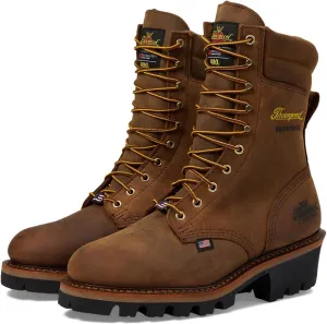 Thorogood Men's Logger Series 9 Round Toe, 400G 3M Thinsulate Insulation Non-Safety Toe Boot