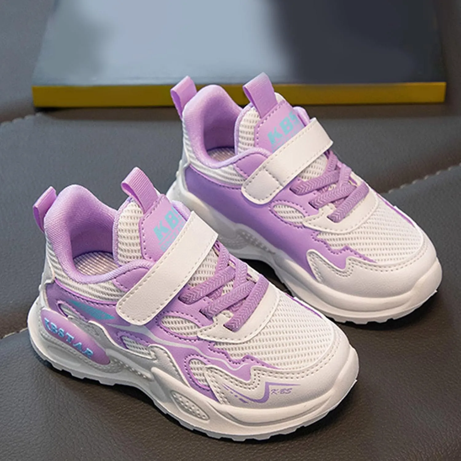 Toddler Boy Shoes Children Boys Girls Sneaker Lightweight Mesh Breathable Lace Up Casual Sport Shoes 3-13 Years