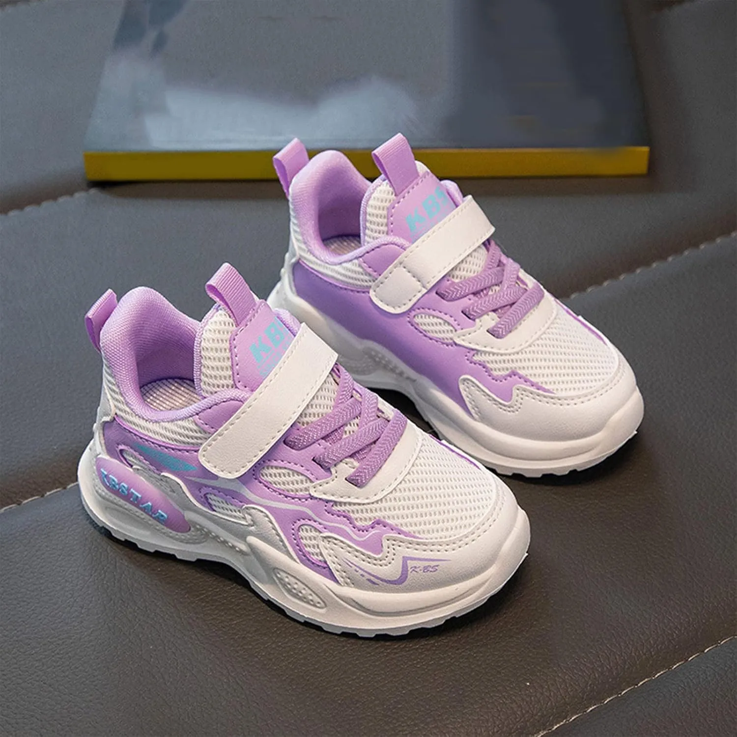 Toddler Boy Shoes Children Boys Girls Sneaker Lightweight Mesh Breathable Lace Up Casual Sport Shoes 3-13 Years