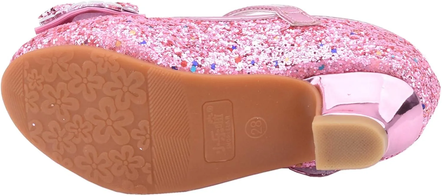 Toddler Dress Shoes,Girls Pearl Sandals Bling Bowknot Kids Infant Shoes Crystal Baby Princess Shoes 4-13 Years