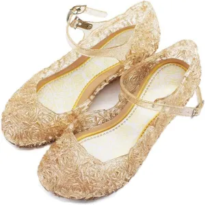 Toddler Dress Shoes,Kids Girls Sandals Wedge Cosplay Party Princess Shoes Infant Baby Shoes Kawaii Shoes