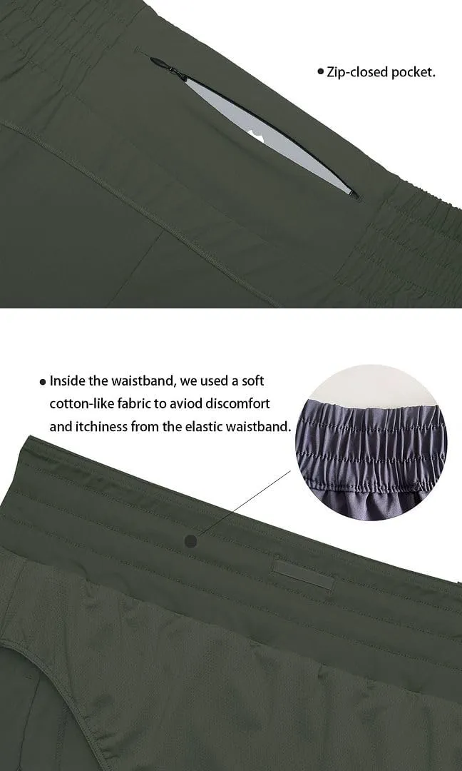 Tough Mode Shorts for Women, Women's Athletic Shorts, High Waisted Running Shorts Pockets Sporty Shorts Gym Elastic Workout