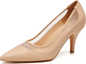 Trary Womens Slingback Pumps, Black Heels Gold Heels Nude Pink Red Heels, Pointed Toe High Heels for Women Sexy Stiletto Heels Buckle Ankle Strap Closed Toe Pumps Office Party Prom Dress Shoes