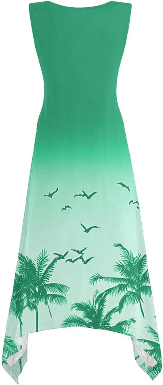 Trendy Clothes for Women Over 50 Floral Spring Dress Plus Size Flowy Dress Plus Size Sundresses