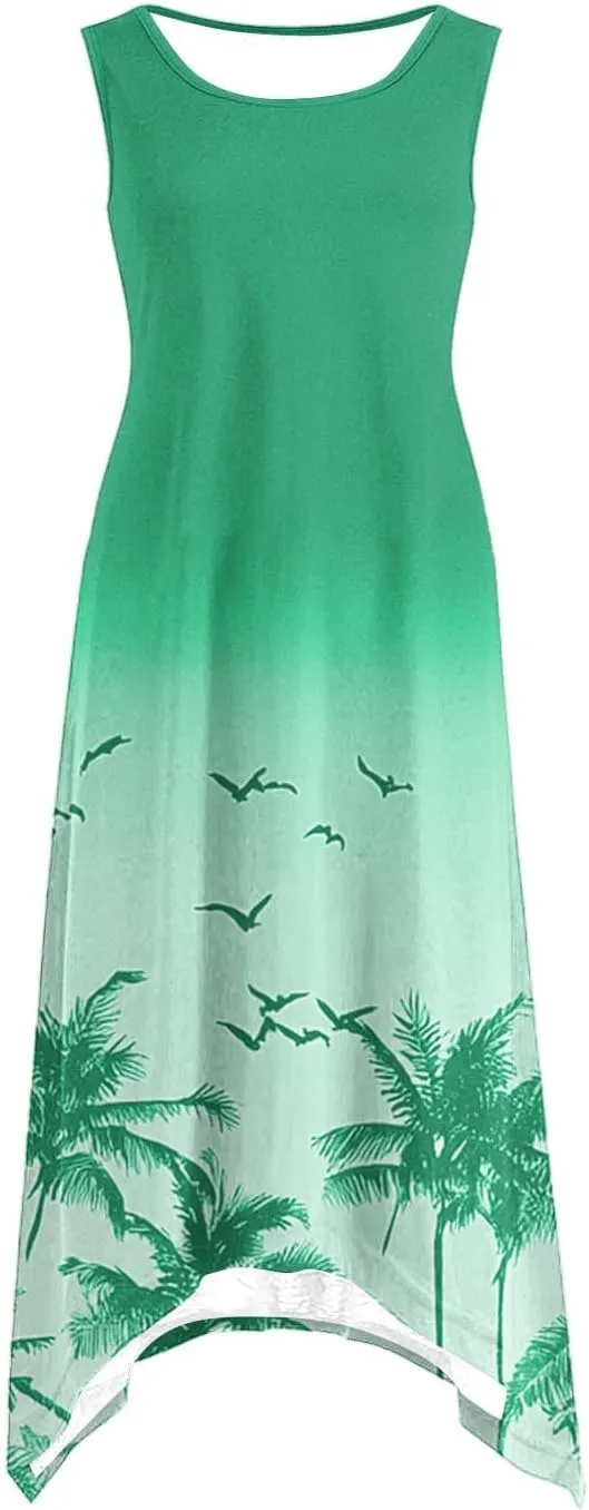 Trendy Clothes for Women Over 50 Floral Spring Dress Plus Size Flowy Dress Plus Size Sundresses