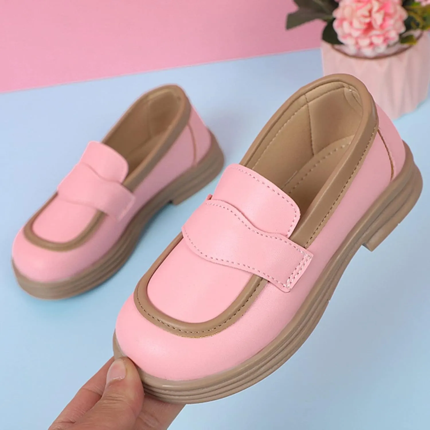 Uniform Shoes for Girls Dress Shoes Toddler Mary Jane Flat Back to School Party Wedding Shoes Toddler Girl Shoes