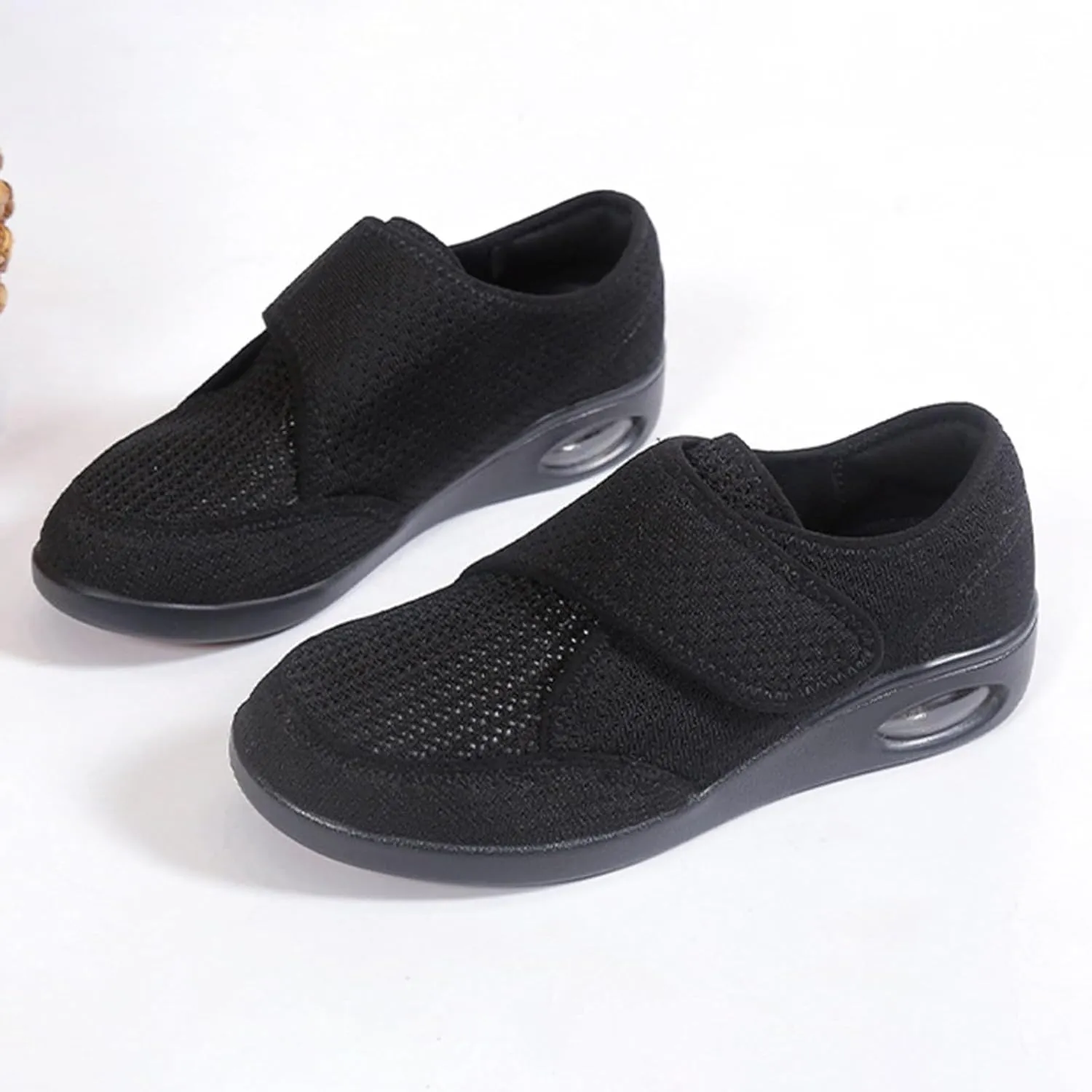 Unisex Adjustable Laceless Easy On and Off Soft Breathable Espadrilles Sketches Casual Shoes for Women, 6.5