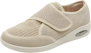 Unisex Adjustable Laceless Easy On and Off Soft Breathable Espadrilles Sketches Casual Shoes for Women, 6.5