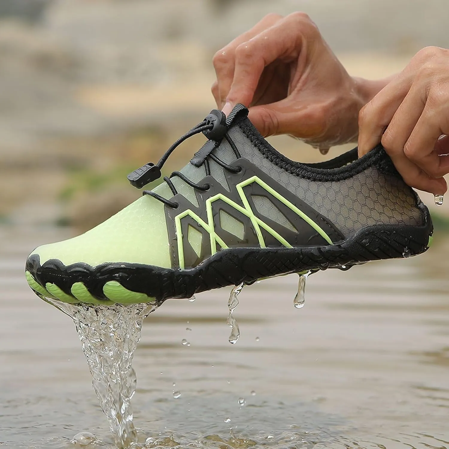 Unsex Water Shoes Barefoot Shoes Quick Dry Hiking Shoe Lightweight Swim Sport Shoe Walking Athletic Running Sneaker