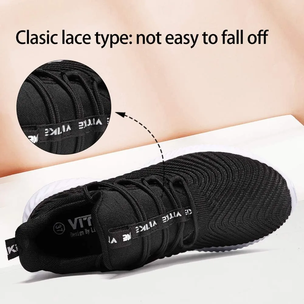 VITUOFLY Boys Sneakers Kids Running Shoes Girls Mesh Fitness Shoe Indoor Training Sneaker Lightweight Outdoor Sports Athletic Tennis Shoes for Little Kid/Big Kid