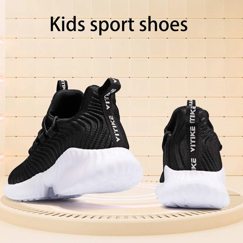 VITUOFLY Boys Sneakers Kids Running Shoes Girls Mesh Fitness Shoe Indoor Training Sneaker Lightweight Outdoor Sports Athletic Tennis Shoes for Little Kid/Big Kid