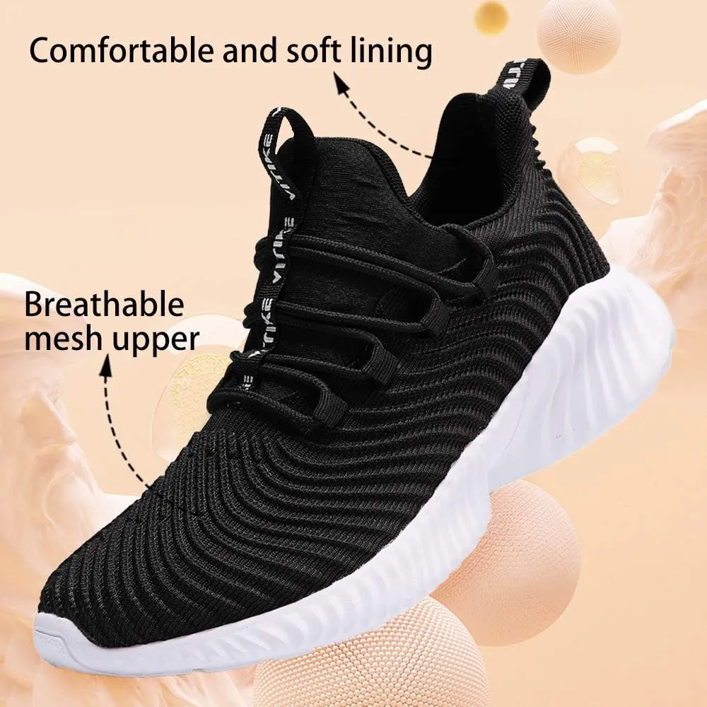 VITUOFLY Boys Sneakers Kids Running Shoes Girls Mesh Fitness Shoe Indoor Training Sneaker Lightweight Outdoor Sports Athletic Tennis Shoes for Little Kid/Big Kid